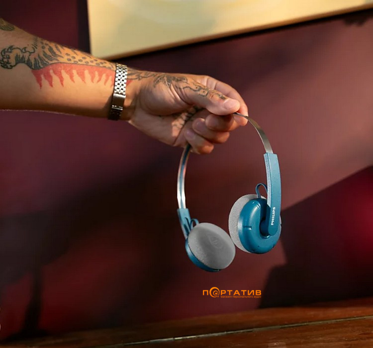 Навушники Philips TAH2000 Blue (TAH2000TL/00)