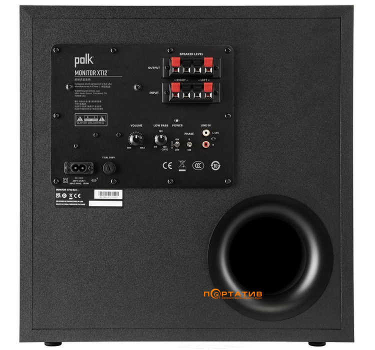Сабвуфер Polk Audio Monitor XT12 Black