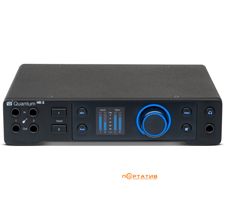 Аудіоінтерфейс PreSonus Quantum HD2