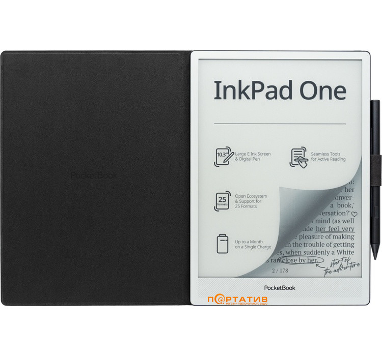 Чохол PocketBook 1030 InkPad One Magnetic Folio Cover Black (MF-1030-BK-WW)