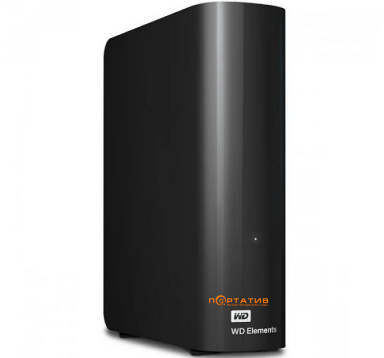 Зовнішній жорсткий диск WD Elements Desktop 10TB Black (WDBWLG0100HBK-EESN)