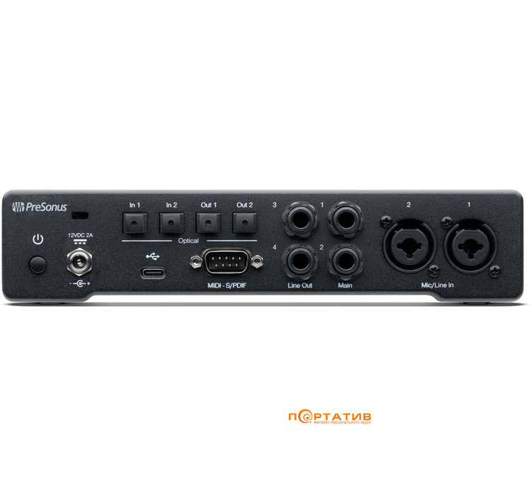 Аудіоінтерфейс PreSonus Quantum HD2