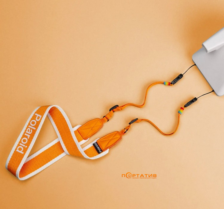 Ремінь для фотоапарата Polaroid Camera Strap Flat Orange (6053)