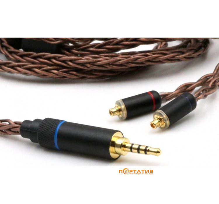 Penon OCC Braided Audiophile IEM cable (MMCX to 2.5mm Balanced)