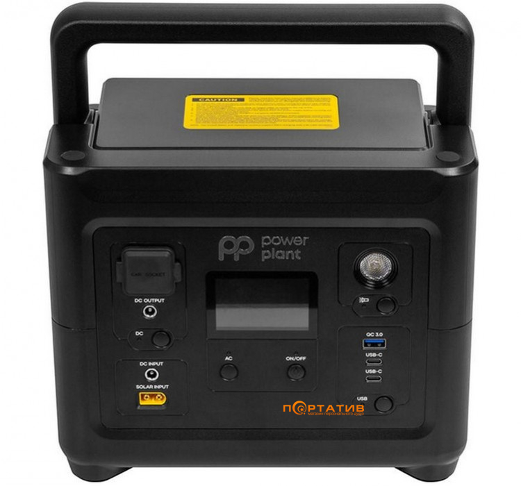 Зарядная станция PowerPlant HS500 288Wh, 500W, 80000mAh (PB930883)