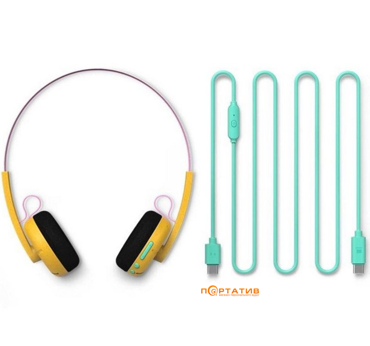 Наушники Philips TAMS1 Retro Yellow (TAMS1YL/00)