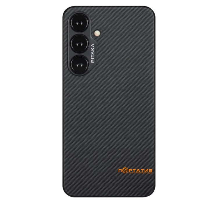 Pitaka MagEZ Case 4 Twill Black/Grey for Samsung Galaxy S24 Plus (KS2401S)