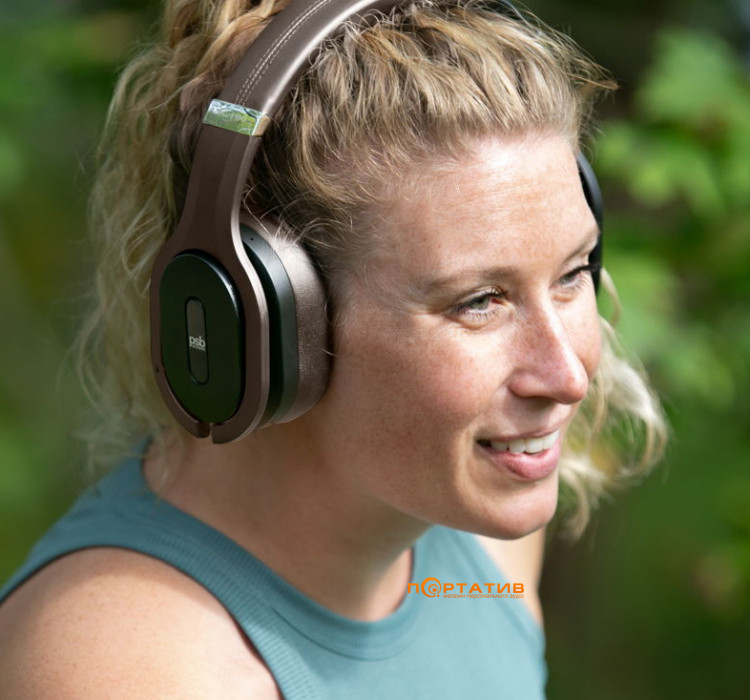 Навушники PSB M4U 8 MKII Wireless Active Noise Canceling HD Espresso Brown