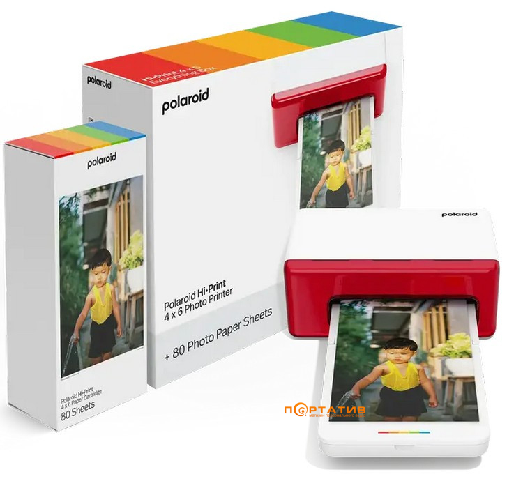 Фотопринтер Polaroid  Everything Box Hi Print 4x6 Photo Printer (6553)