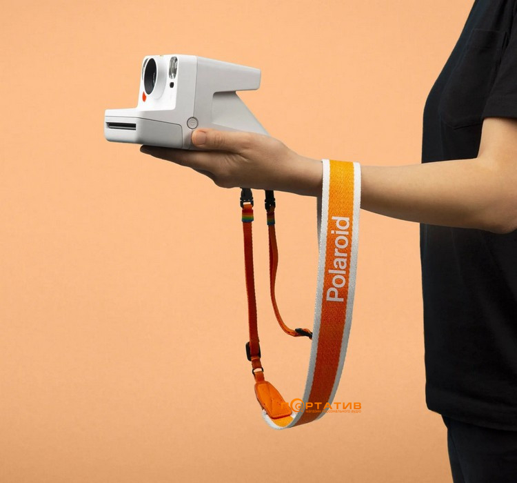 Ремінь для фотоапарата Polaroid Camera Strap Flat Orange (6053)
