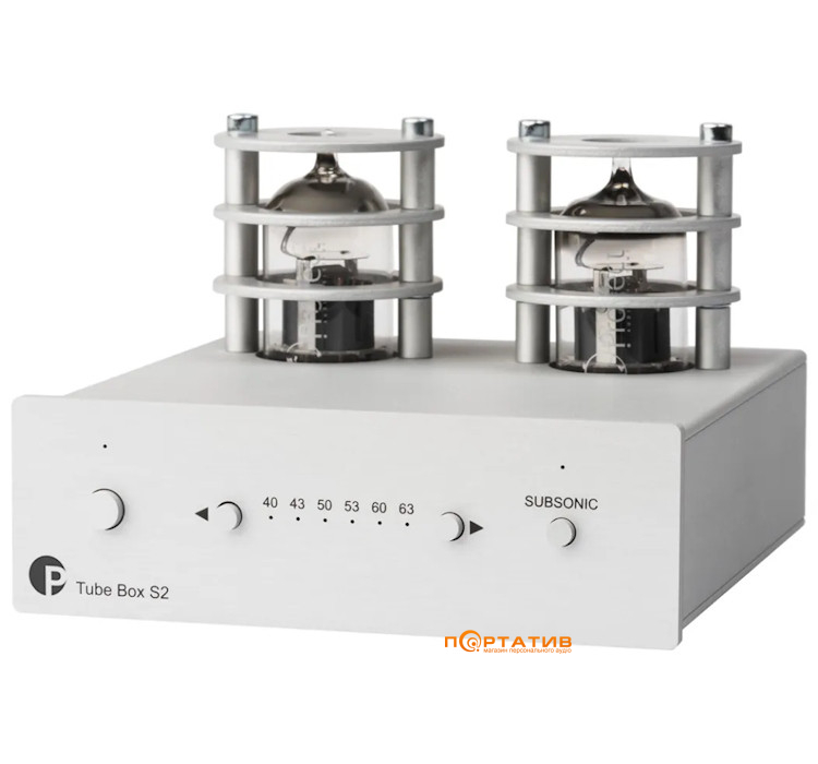 Фонокорректор Pro-Ject Tube Box S2 Silver
