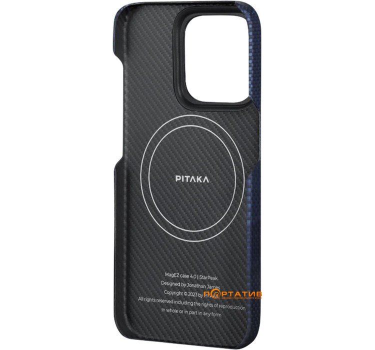 Pitaka MagEZ Case 4 StarPeak Over The Horizon for iPhone 15 Pro Max (KI1502POTH)
