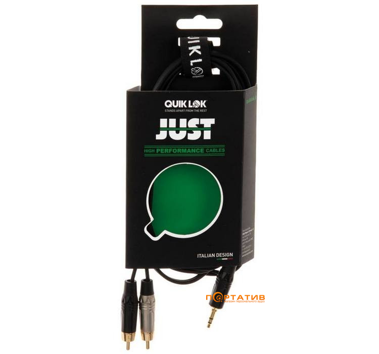 Удлинитель для наушников Quik Lok JUST J352RCA 1