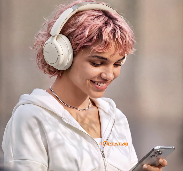 Наушники Anker SoundCore Q31i White (D1404G21)