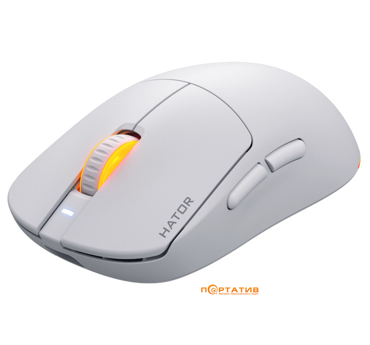 Ігрова миша HATOR Quasar 3 Wireless White (HTM731)