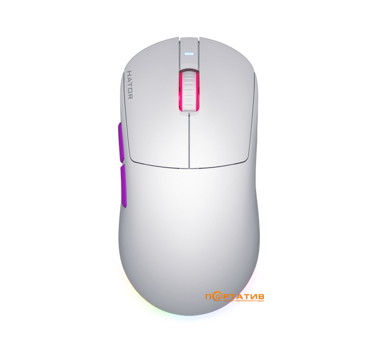 Игровая мышь HATOR Quasar 3 Ultra 8K Wireless White (HTM771)