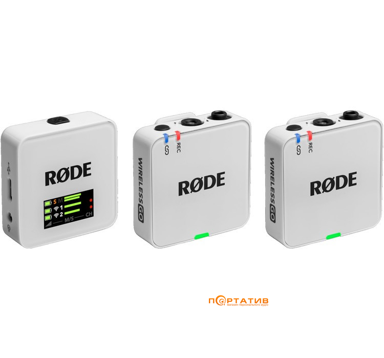 Микрофон RODE Wireless GO Gen 3 White