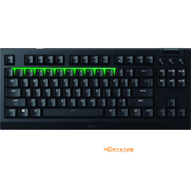 Игровая клавиатура Razer BlackWidow V4 TKL Hyperspeed UA (RZ03-05480100-R3M1)