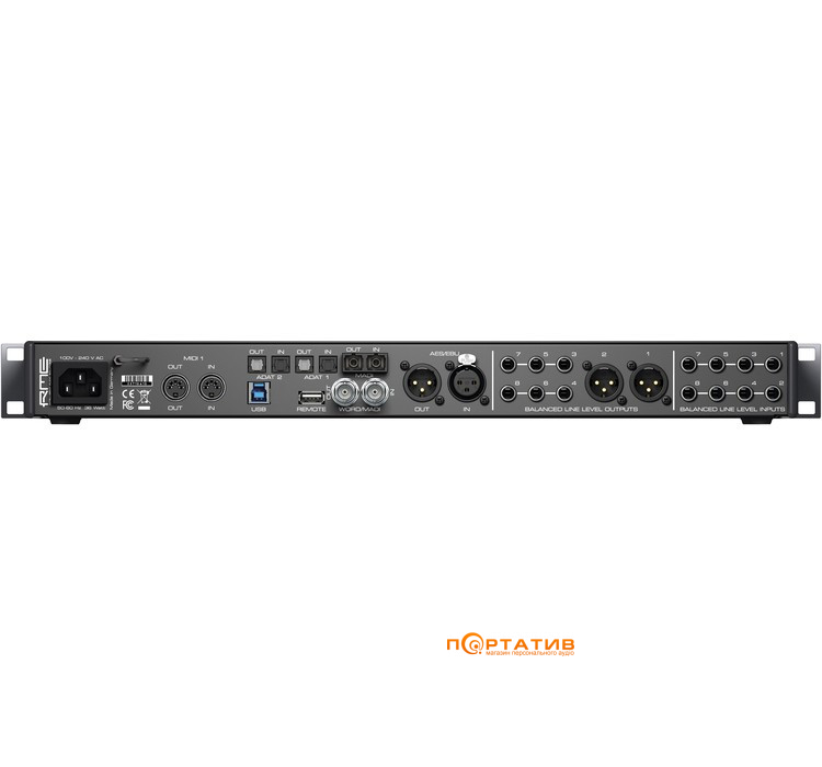 Аудиоинтерфейс RME Fireface UFX III