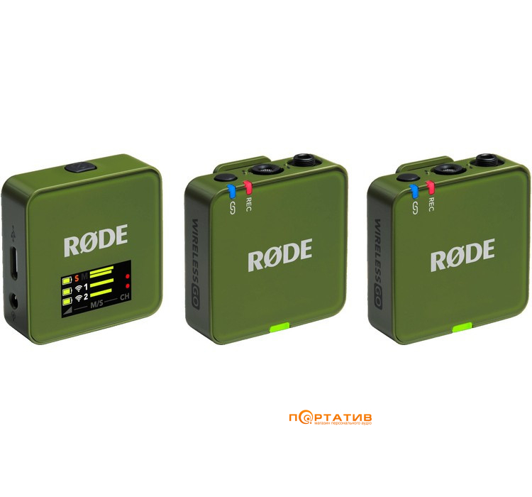 Микрофон RODE Wireless GO Gen 3 Moss