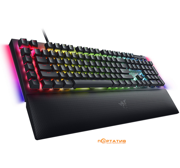 Ігрова клавіатура Razer BlackWidow V4 Green Switch RU (RZ03-04690100-R3M1)