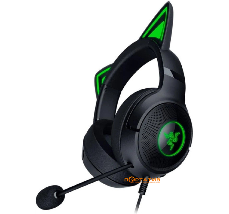 Игровая гарнитура Razer Kraken Kitty V2 Black (RZ04-04730100-R3M1)