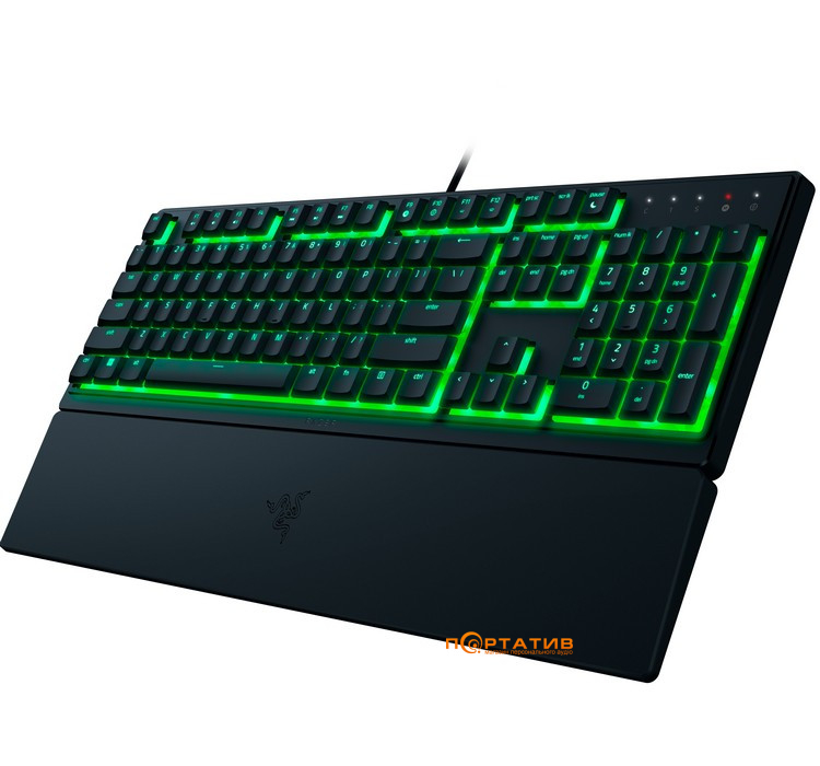 Игровая клавиатура Razer Ornata V3 X UA Black (RZ03-04471900-R371)