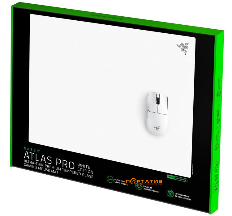 Ігрова поверхня Razer Atlas PRO White (RZ02-05760200-R3M1)
