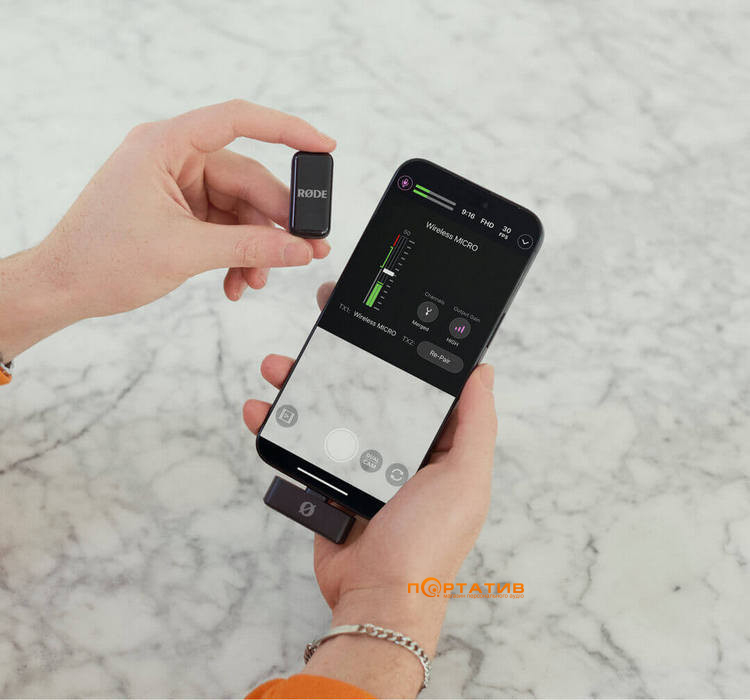Микрофон RODE Wireless Micro Lightning Black