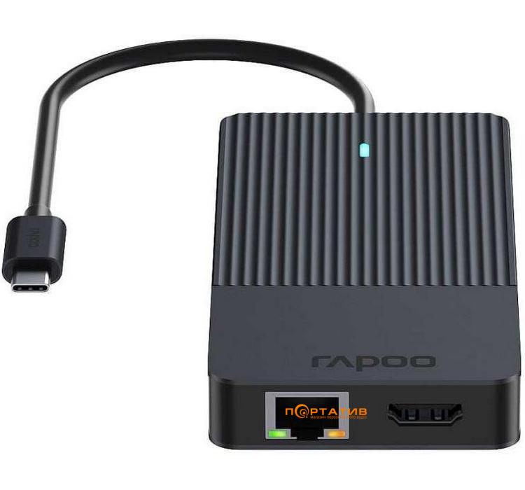 Хаб Rapoo 12-in-1 USB-C Multiport Adapter (UCM-2006)