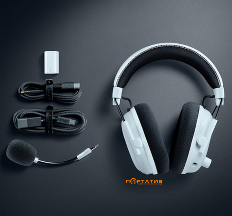 Ігрова гарнітура Razer Blackshark V3 Pro Wireless White (RZ04-05400200-R3M1)