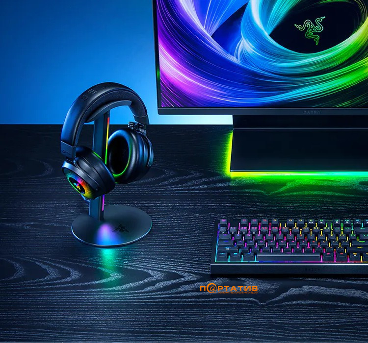 Подставка для наушников Razer Base Station V3 Chroma (RC21-02360100-R3M1)