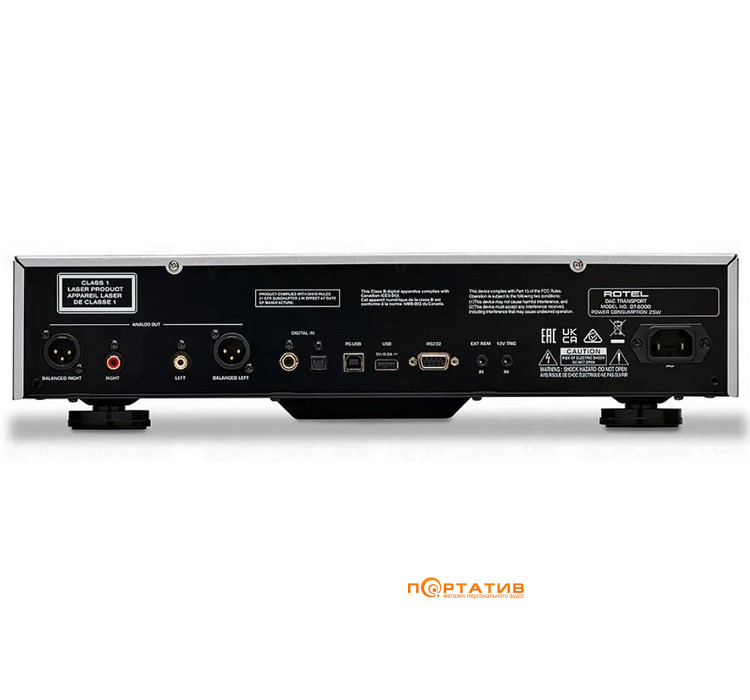 ЦАП/CD-транспорт Rotel DT-6000 Black