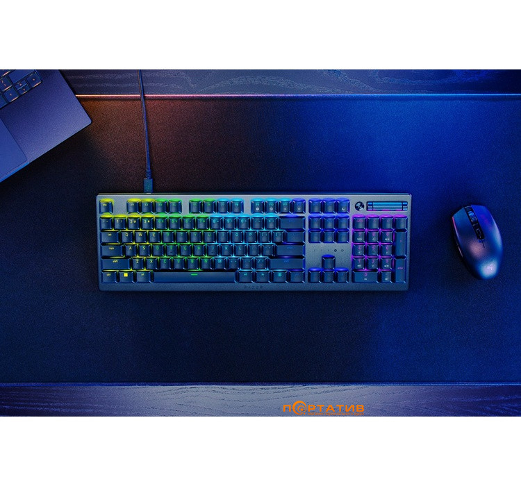 Ігрова клавіатура Razer DeathStalker V2 Purple Switch UA (RZ03-04501800-R3M1)