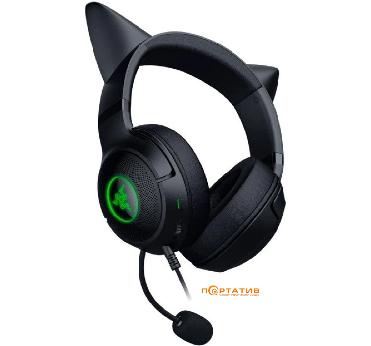 Игровая гарнитура Razer Kraken Kitty V2 Black (RZ04-04730100-R3M1)