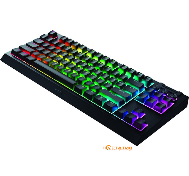 Игровая клавиатура Razer BlackWidow V4 TKL Hyperspeed UA (RZ03-05480100-R3M1)