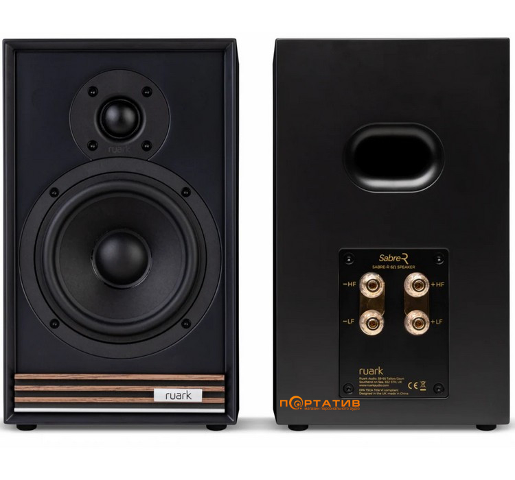Акустическая система Ruark Sabre-R Bookshelf Speakers Satin Charcoal