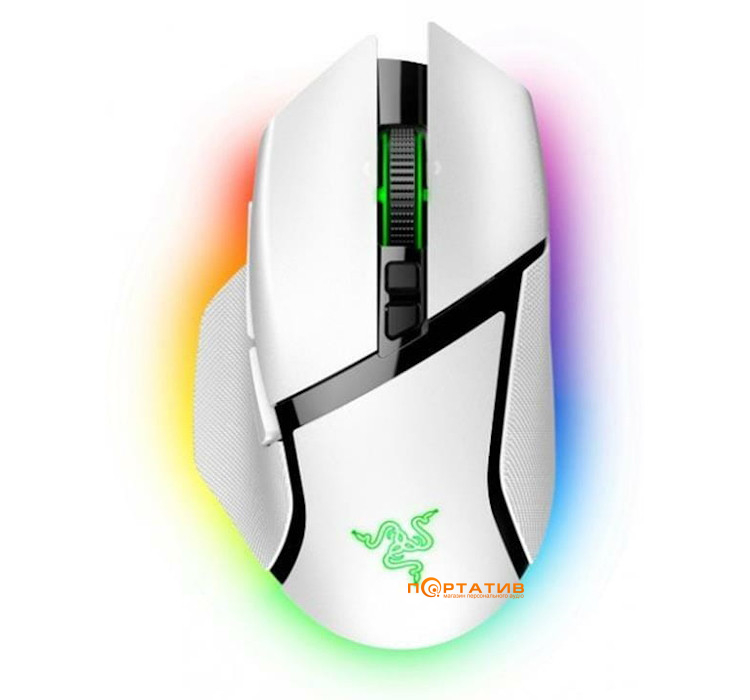 Мишка Razer Basilisk V3 Pro Wireless White (RZ01-04620200-R3G1)