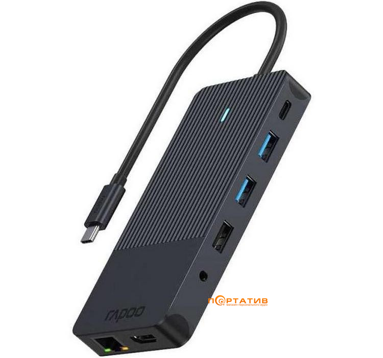 Хаб Rapoo 12-in-1 USB-C Multiport Adapter (UCM-2006)