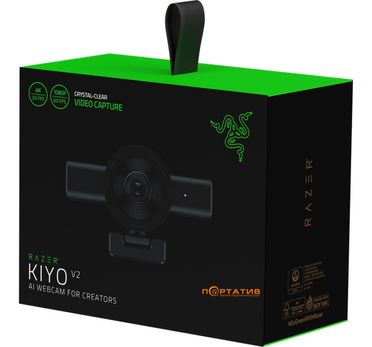 Камера для стриминга Razer Kiyo V2 (RZ19-05370100-R3M1)