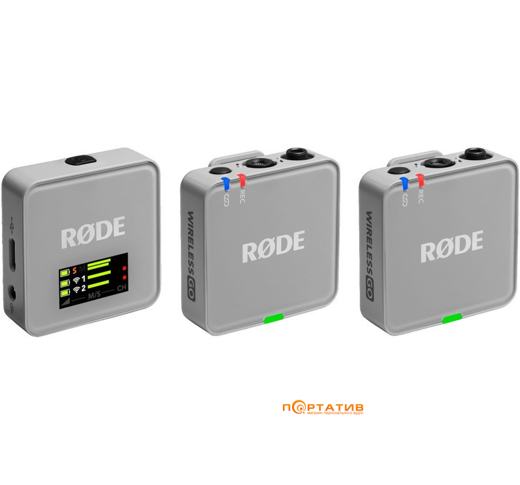 Микрофон RODE Wireless GO Gen 3 Stone