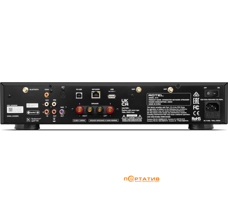 Усилитель Rotel S14 Black