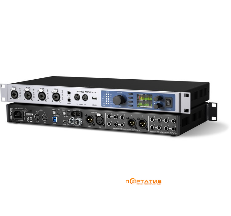 Аудиоинтерфейс RME Fireface UFX III