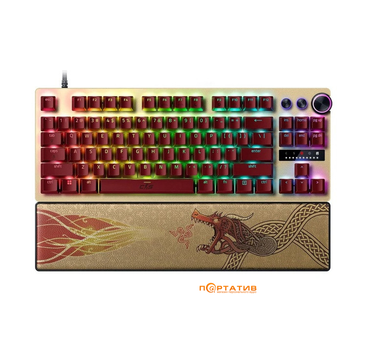 Ігрова клавіатура Razer Huntsman V3 PRO TKL Counter-Strike 2 Ed. (RZ03-04982100-R3M1)