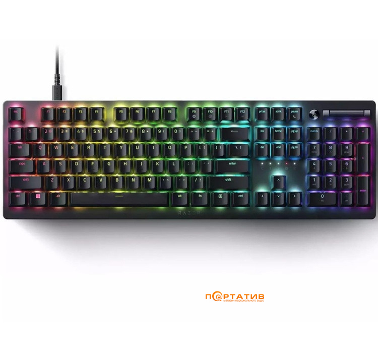 Ігрова клавіатура Razer DeathStalker V2 Purple Switch UA (RZ03-04501800-R3M1)
