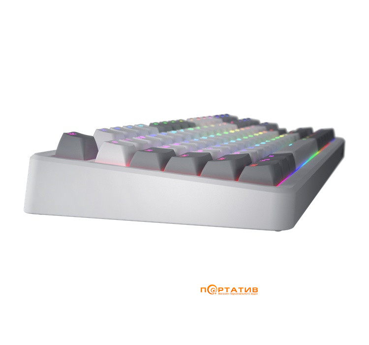 Игровая клавиатура HATOR Rockfall 3 Mecha TKL Wireless Orange, White (HTK851UA)