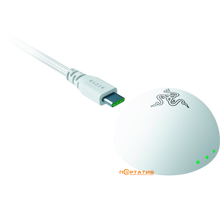Мишка Razer DeathAdder V4 Pro Wireless White (RZ01-05330200-R3G1)