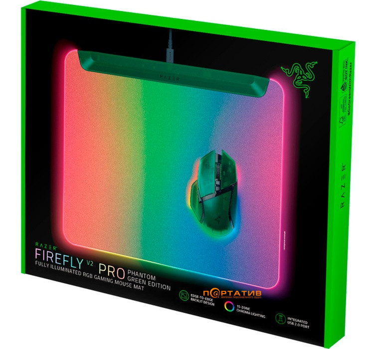 Ігрова поверхня Razer Firefly V2 Pro, Phantom Edition (RZ02-04920300-R3M1)