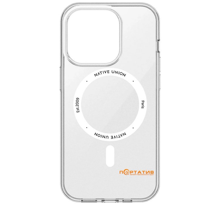 Native Union (RE) Clear Case Clear for iPhone 15 Pro (RECLE-TRA-NP23P)