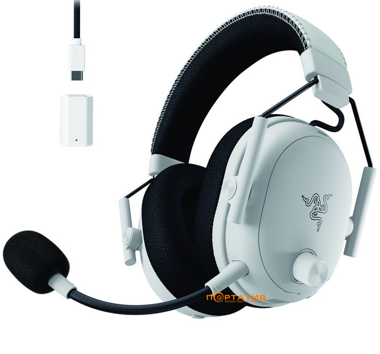 Ігрова гарнітура Razer Blackshark V3 Pro Wireless White (RZ04-05400200-R3M1)